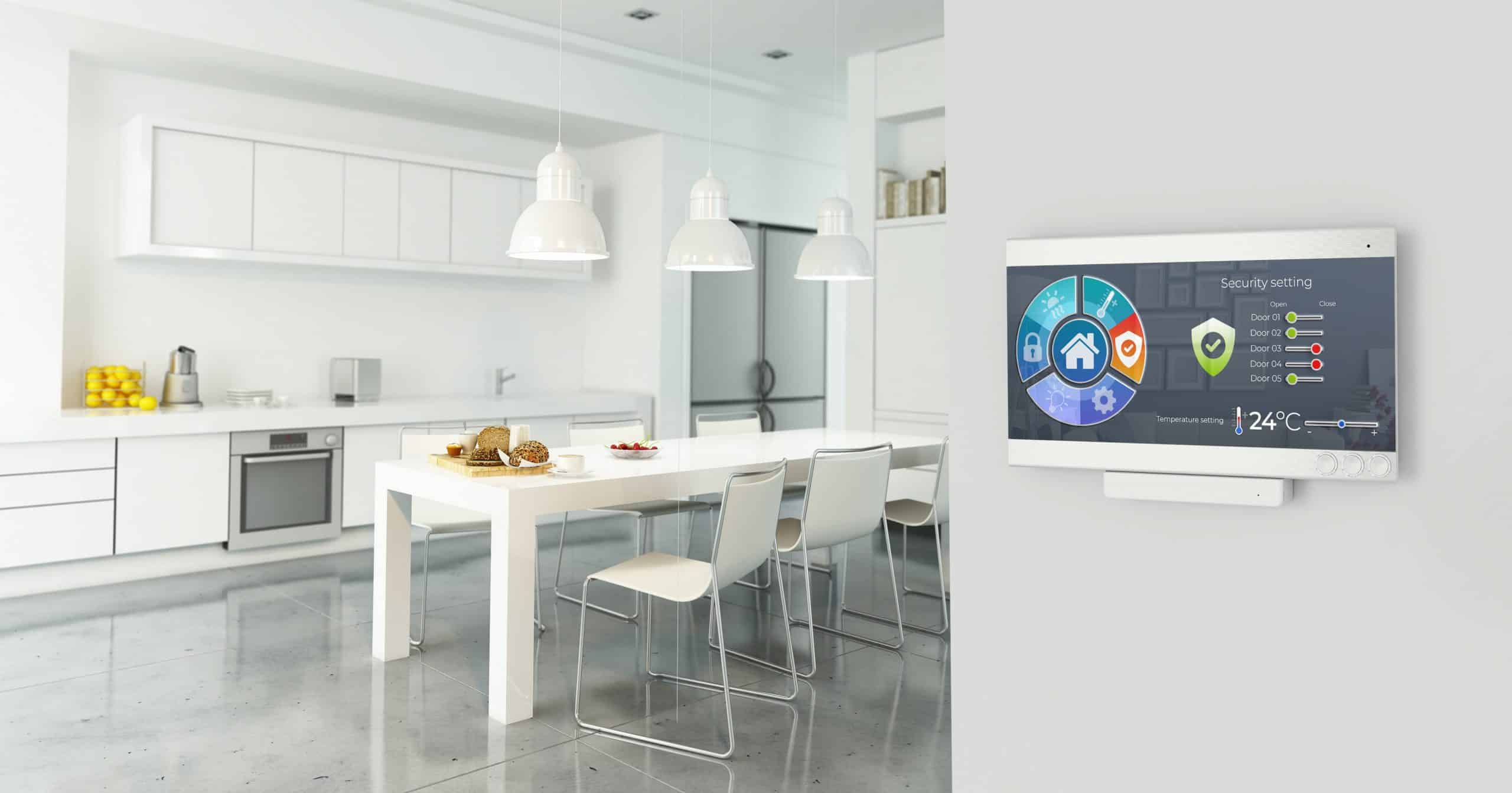 A refaced smart kitchen