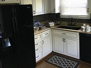 Example Of Pittsburgh Kitchen Cabinet Refacing