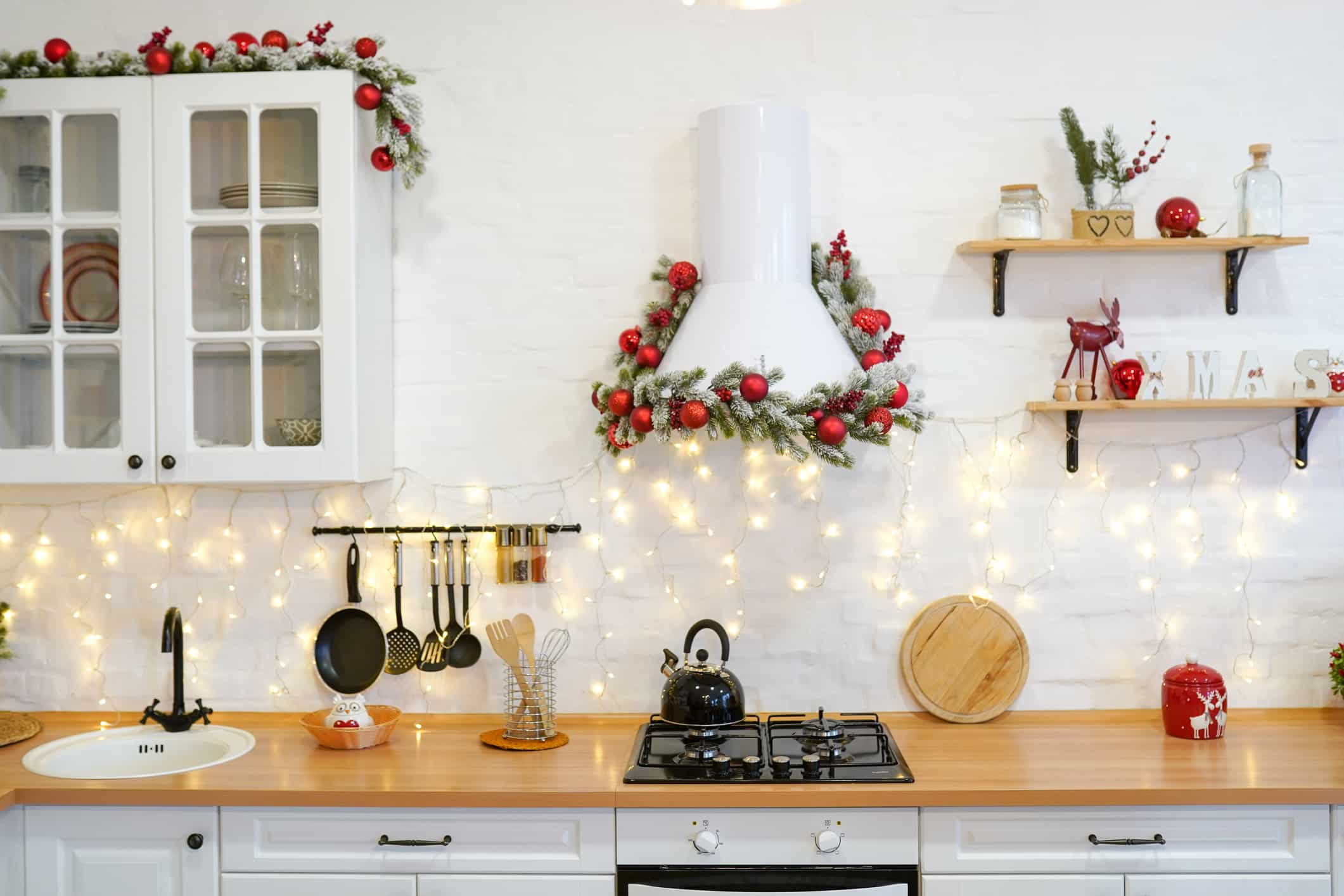 Pittsburgh PA Kitchen remodeling and decorating for christmas