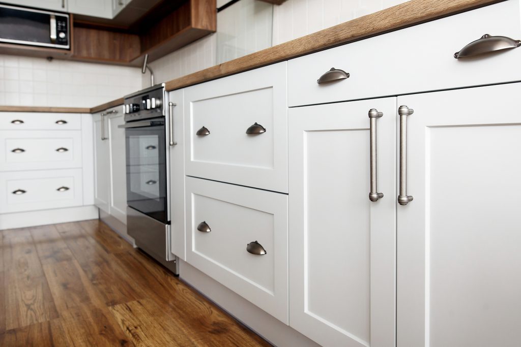 White Fitted Cabinets