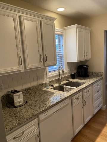 Kitchen Cabinets Refaced To Be White, Doors Replaced Kitchen Cabinets Refaced To Be White, Doors Replaced