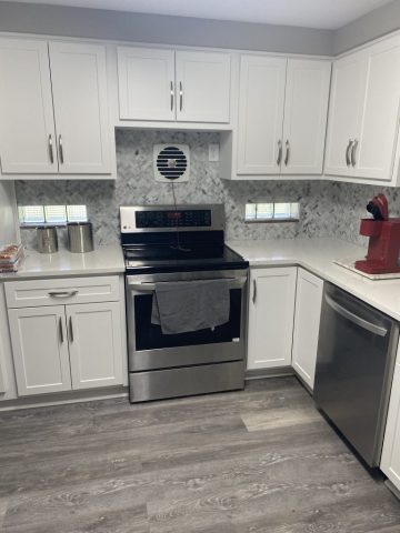 white kitchen cabinets refaced for a customer in Pittsburgh white kitchen cabinets refaced for a customer in Pittsburgh